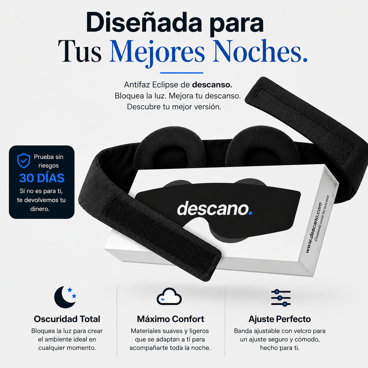Antifaz Eclipse Descano