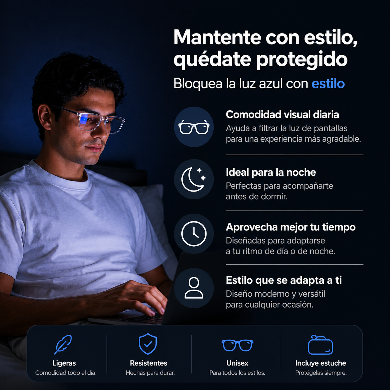 Gafas para Pantallas Descano