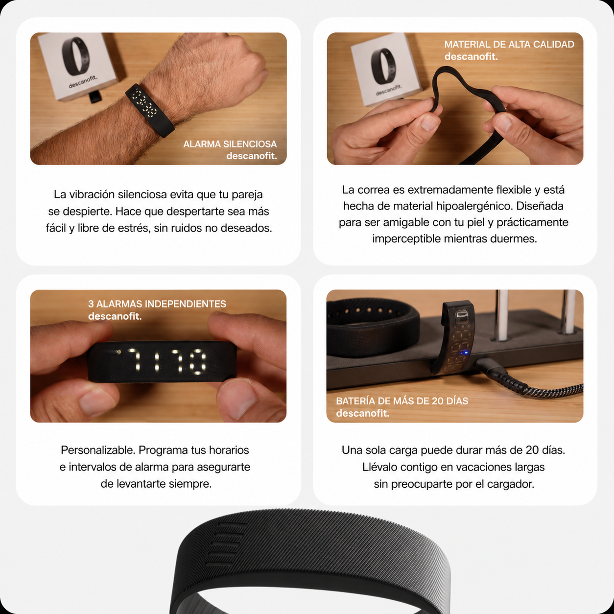 Pulsera Despertador Silenciosa