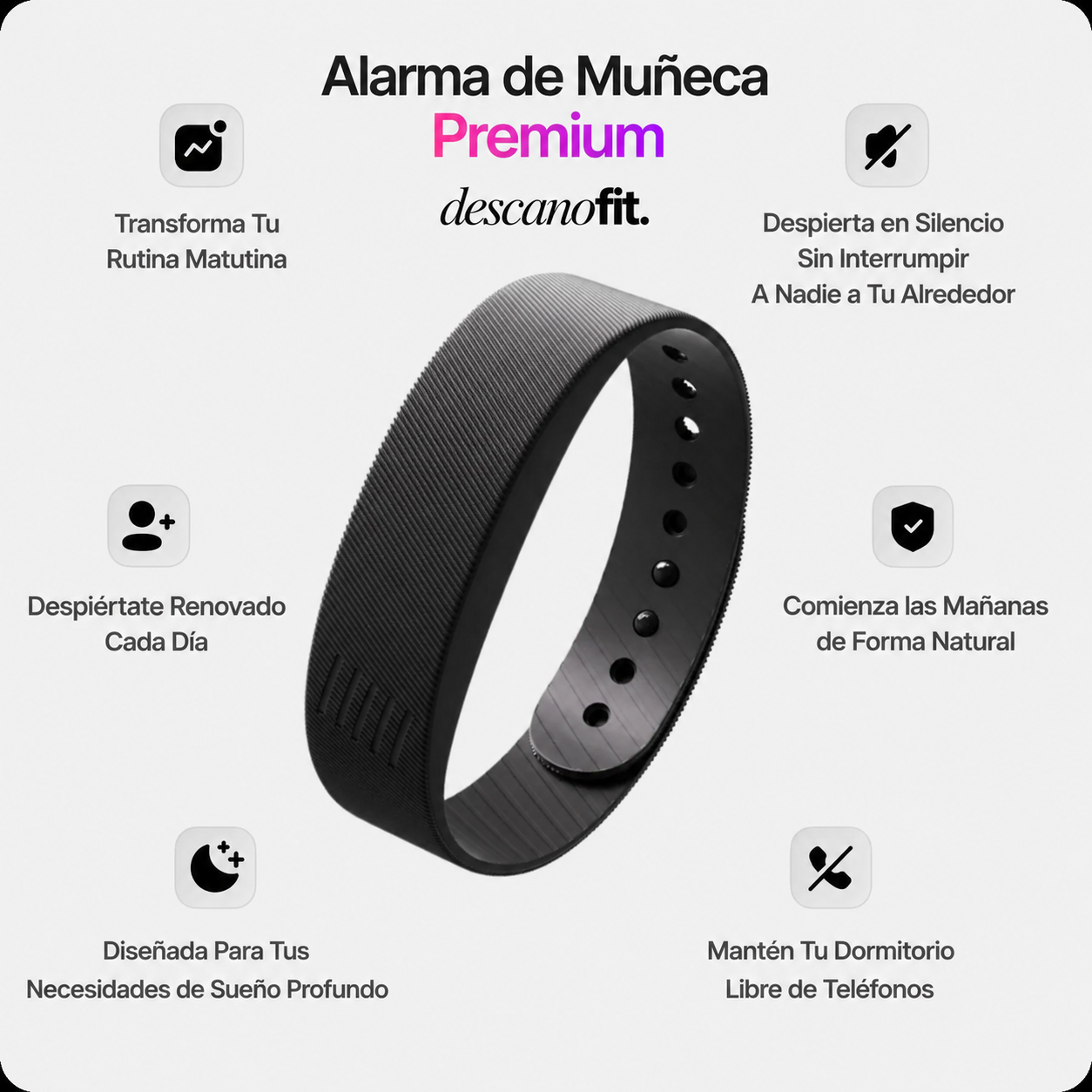 Pulsera Despertador Silenciosa