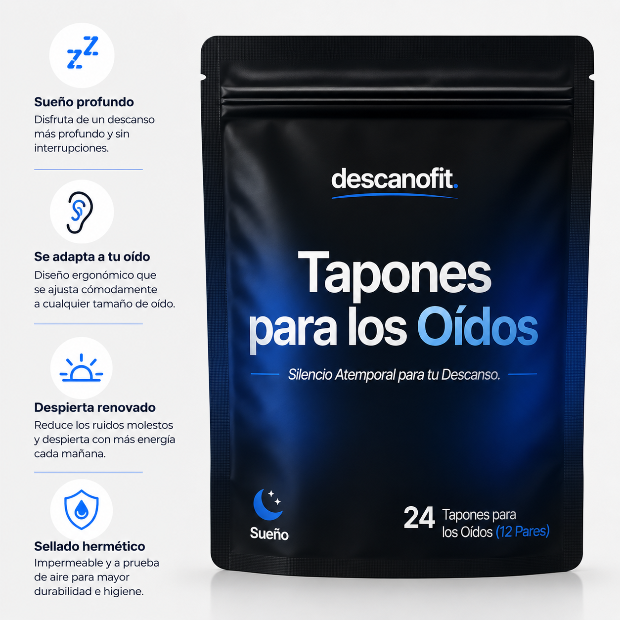 Descano Tapones Premium