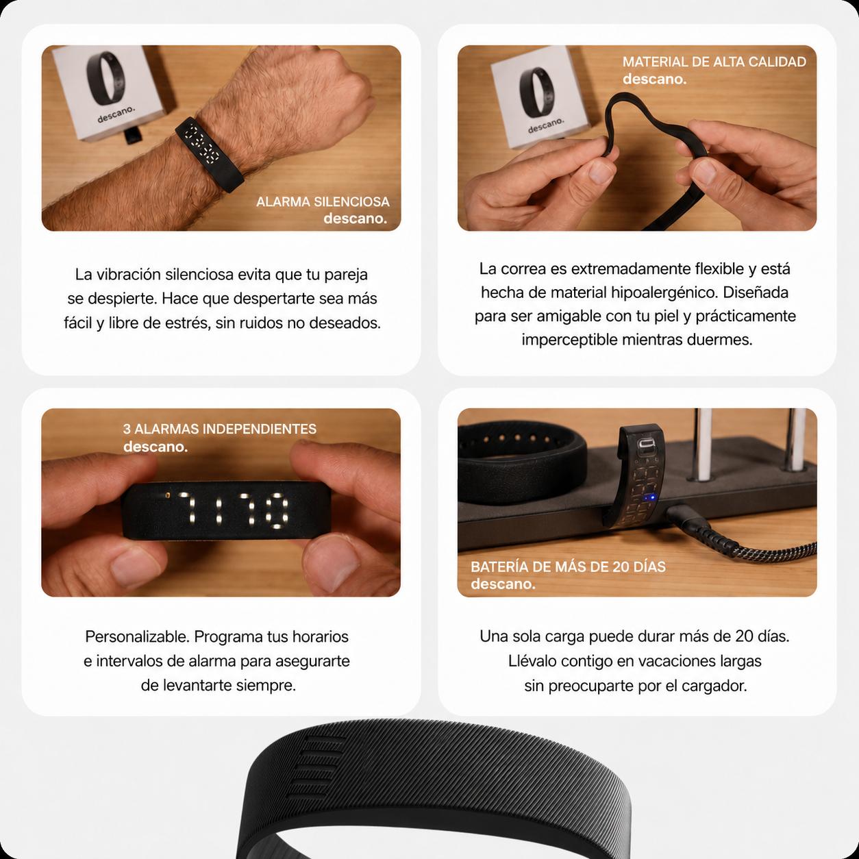 Pulsera Despertador Silenciosa