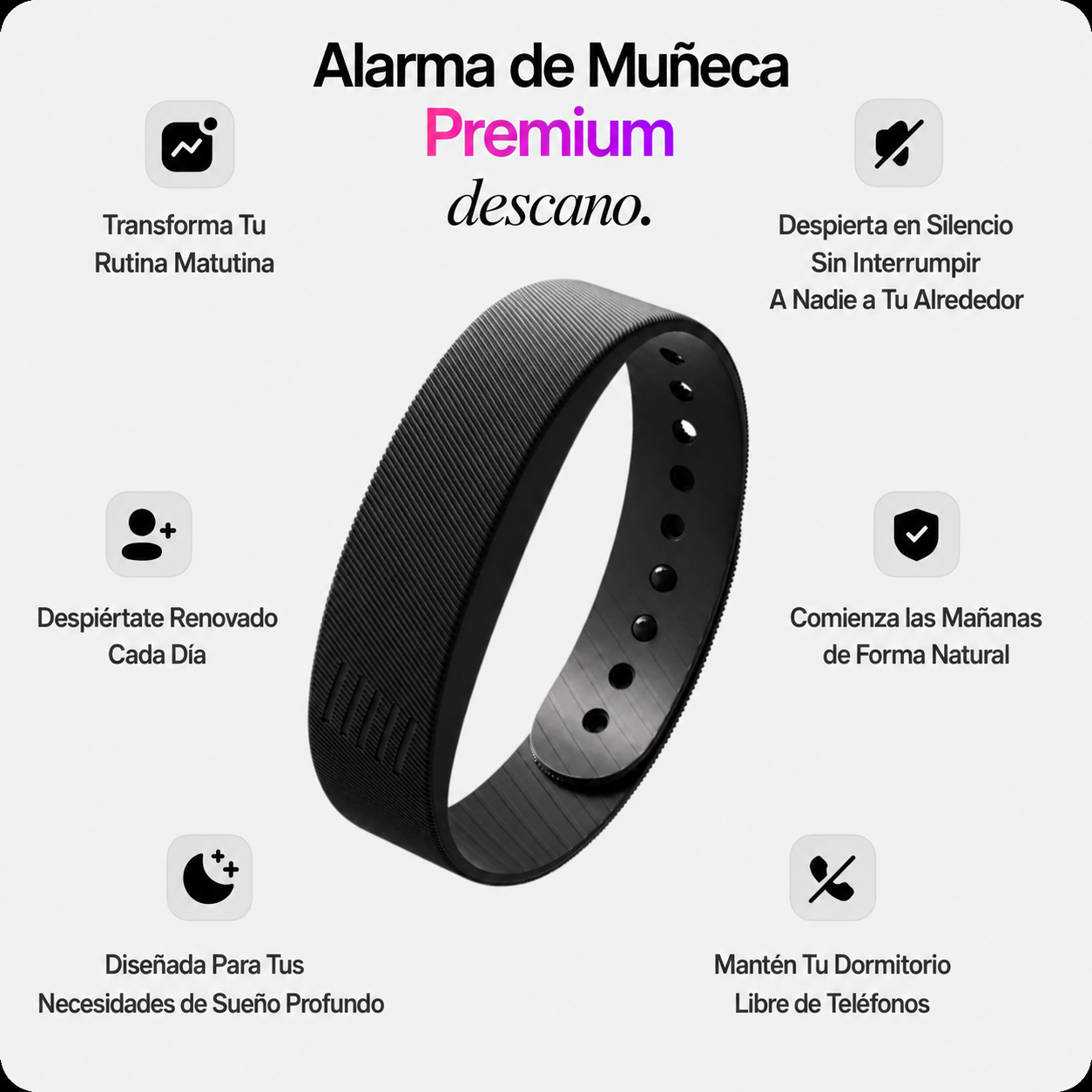 Pulsera Despertador Silenciosa