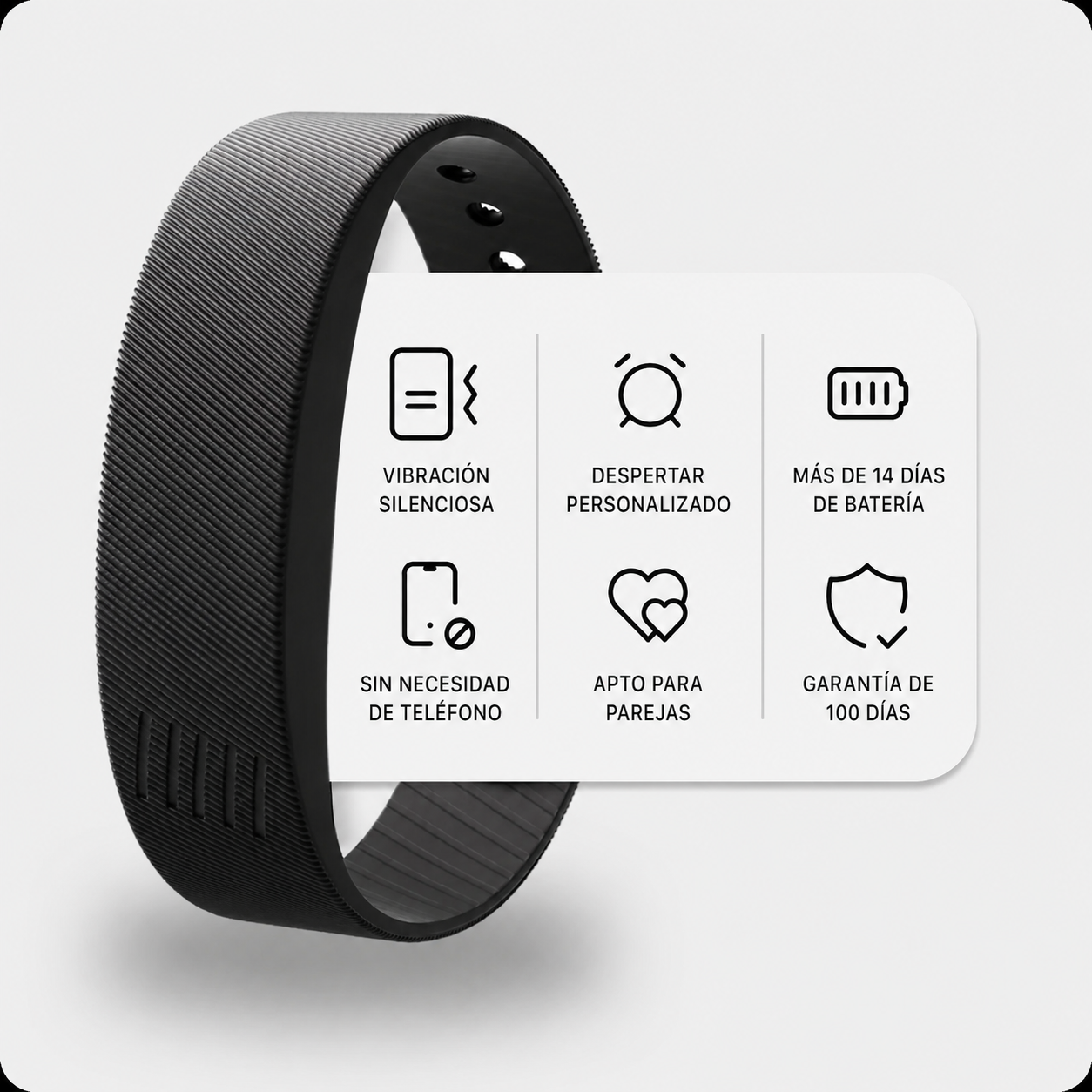 Pulsera Alarma por Vibración Descano