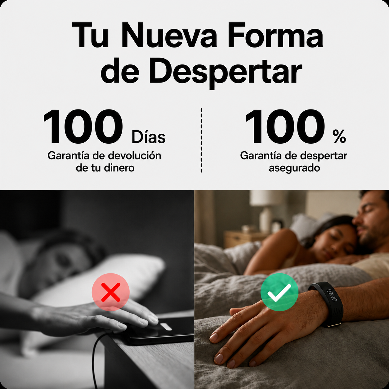 Pulsera Alarma por Vibración Descano
